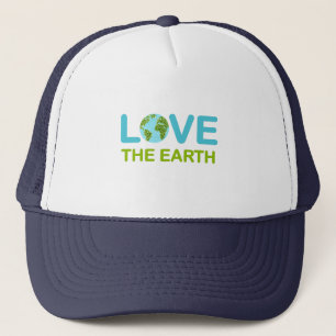 Gorra De Camionero Ama el Día de la Tierra