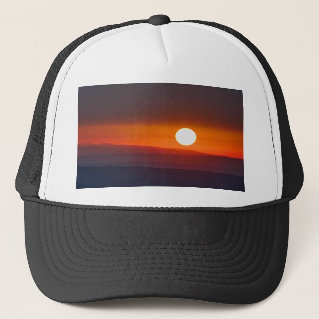 Gorra De Camionero Amanecer en Dordogne (Anverso)