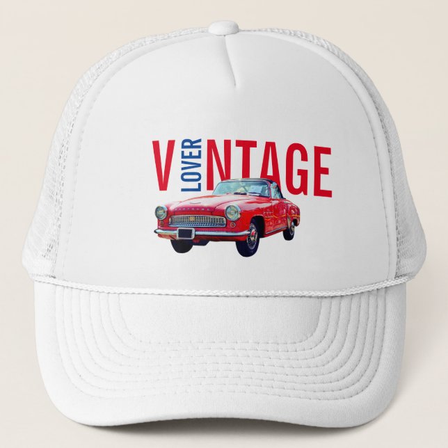 Gorra De Camionero Amante de Antigüedades (Anverso)