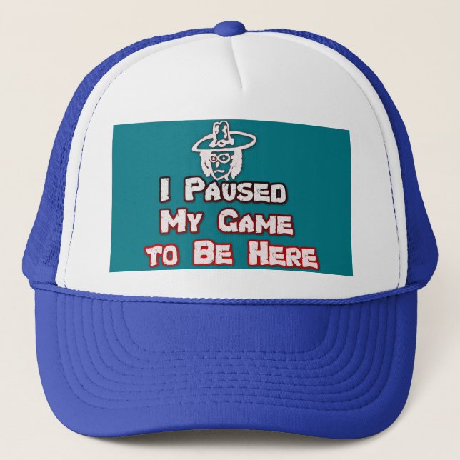 Gorra De Camionero Amante de juegos (Anverso)