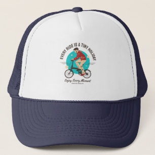 Gorra De Camionero Amante de la bicicleta - Disfruta cada momento