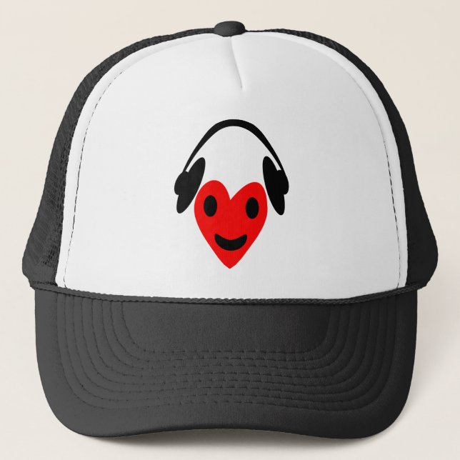 Gorra De Camionero "Amante de la música" (Anverso)