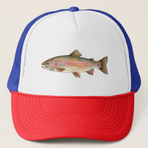Gorra De Camionero Amante de la Pesca – Diseño de Pesca de Trucha