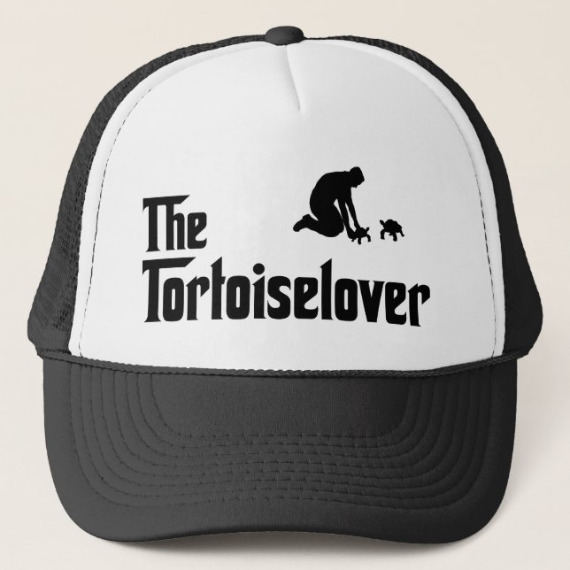 Gorra De Camionero Amante de la tortuga (Anverso)