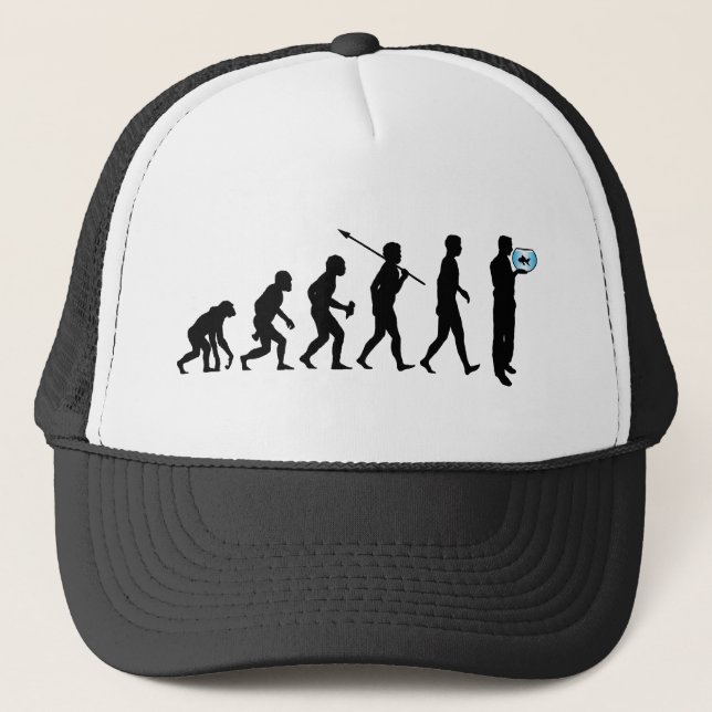 Gorra De Camionero Amante de los pescados (Anverso)