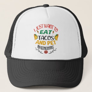 Gorra De Camionero Amante de Taco Bernedoodle Cinco De Mayo 2021