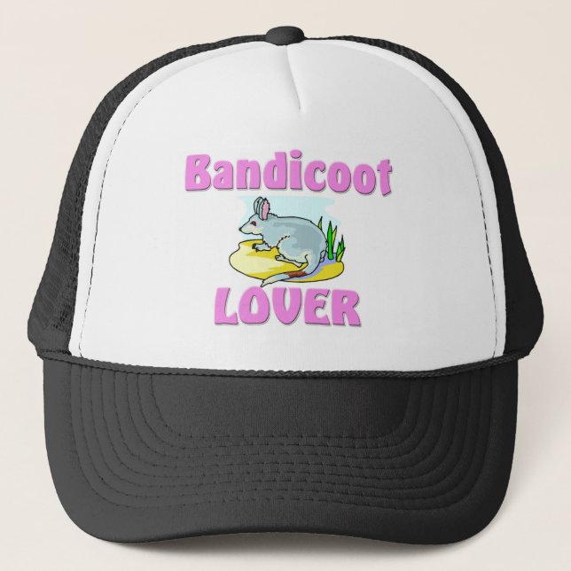 Gorra De Camionero Amante del Bandicoot (Anverso)