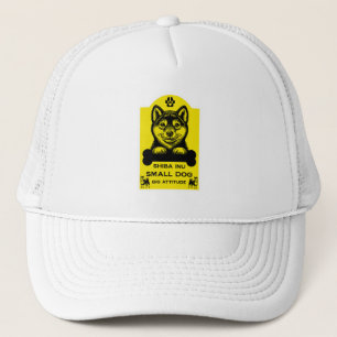 Gorra De Camionero Amante Divertido de Perros Shiba Inu