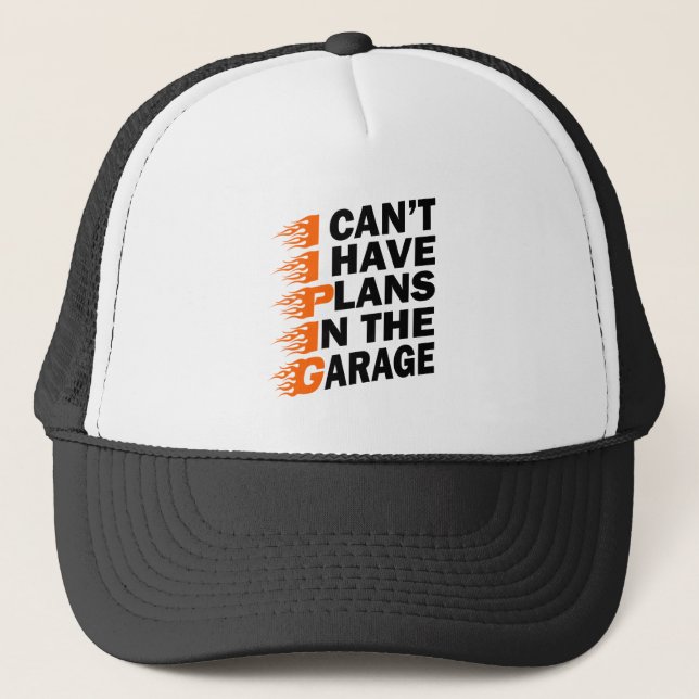 Gorra De Camionero Amante mecánico, regalo del Día del Padre (Anverso)