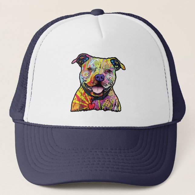 Gorra De Camionero Amantes de los perros v01 (Anverso)
