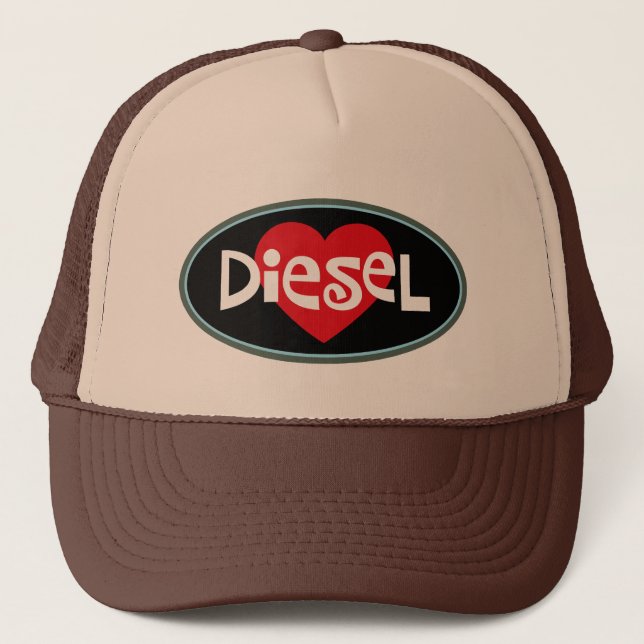 Gorra De Camionero Amantes del Diesel (Anverso)