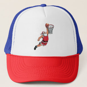 Gorra De Camionero Amantes deportivos de los Navidades de baloncesto