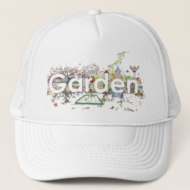 Gorra De Camionero Amantes divertidos del jardín Personalizado de art