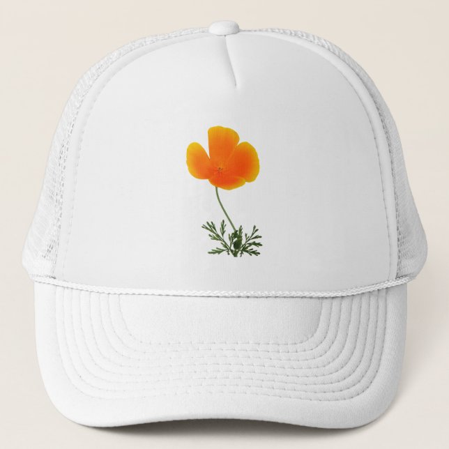 Gorra De Camionero amapola anaranjada (Anverso)