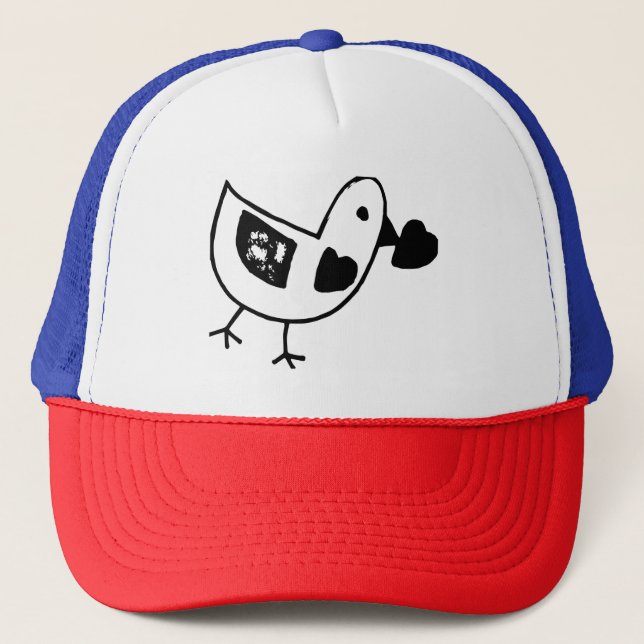 Gorra De Camionero Amar a Bird (Anverso)