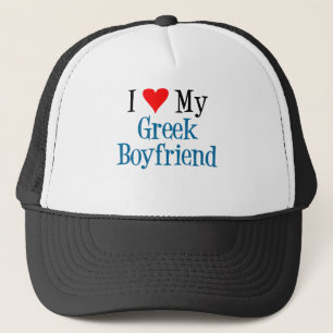 Gorra De Camionero Amar a mi novio griego