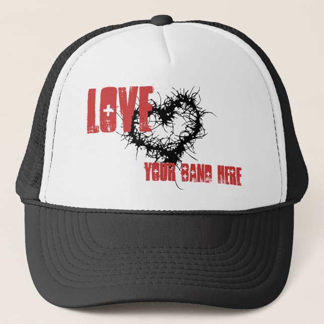 Gorra De Camionero Amar a tu banda (Anverso)