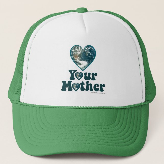 Gorra De Camionero Amar a tu madre tierra (Anverso)