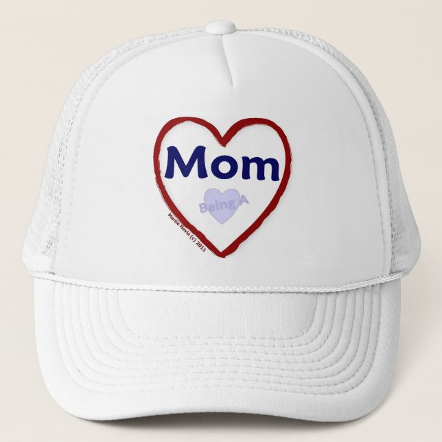 Gorra De Camionero Amar Ser Mamá (Anverso)