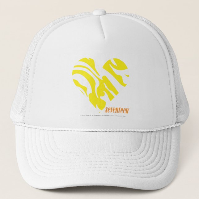 Gorra De Camionero Amarillo 4 de la cebra (Anverso)