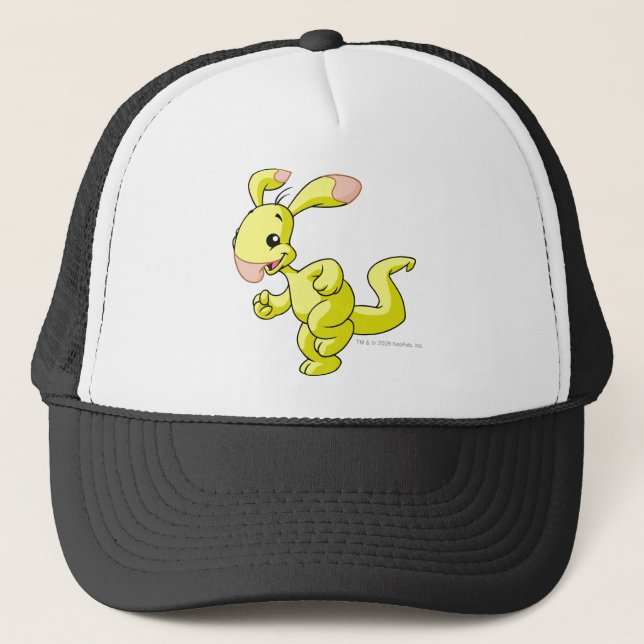 Gorra De Camionero Amarillo de Blumaroo (Anverso)