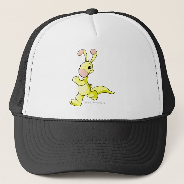 Gorra De Camionero Amarillo de Blumaroo (Anverso)