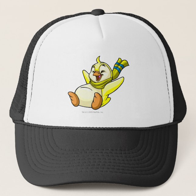 Gorra De Camionero Amarillo de Bruce (Anverso)