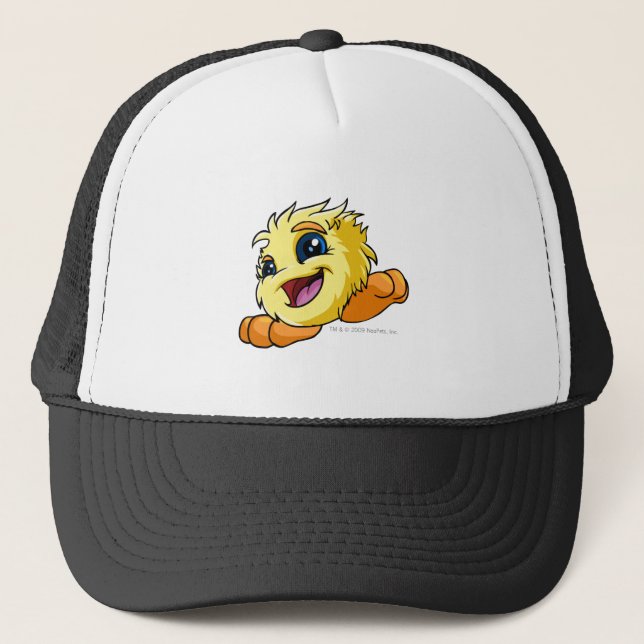 Gorra De Camionero Amarillo de JubJub (Anverso)