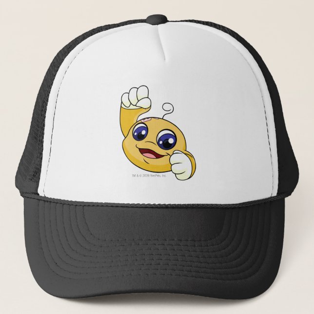 Gorra De Camionero Amarillo de Kiko (Anverso)