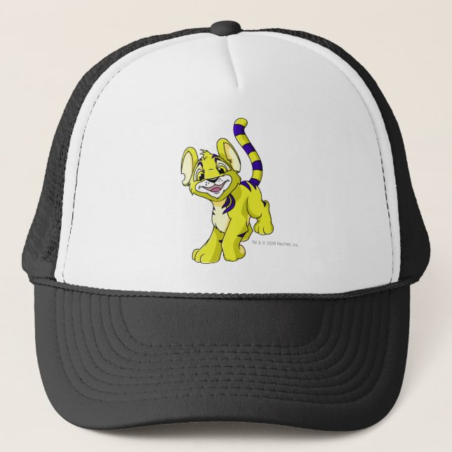 Gorra De Camionero Amarillo de Kougra (Anverso)