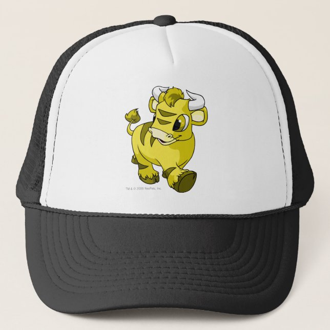 Gorra De Camionero Amarillo de los Kau (Anverso)