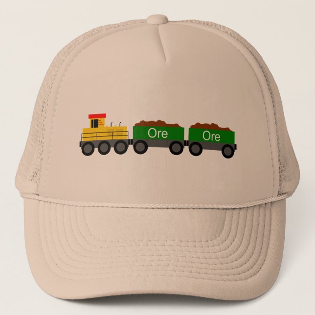 Gorra De Camionero Amarillo del tren (Anverso)