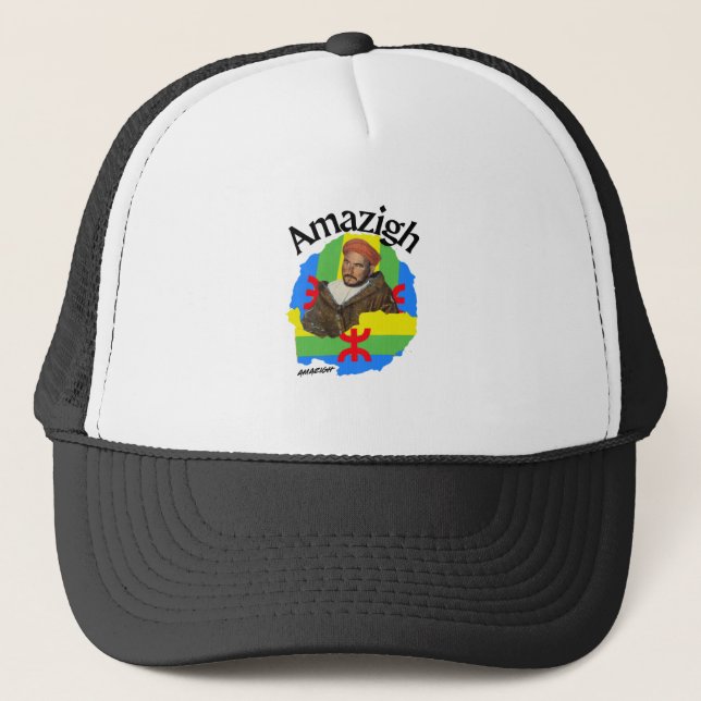 Gorra De Camionero Amazigh Kabyle (Anverso)