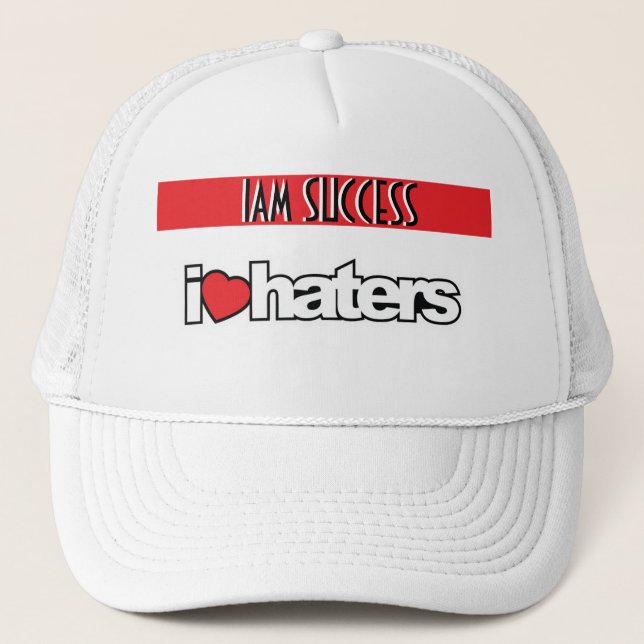GORRA DE CAMIONERO AME A LOS QUE ME ODIAN (Anverso)