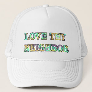 Gorra De Camionero Ame a Thy vecino