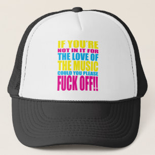 Gorra De Camionero Ame la música (3Colour)