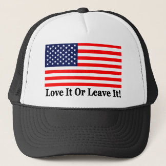 Gorra De Camionero ¡Ámelo o déjelo!