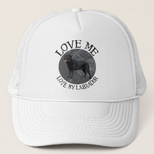 Gorra De Camionero Ámeme, ame mi Labrador