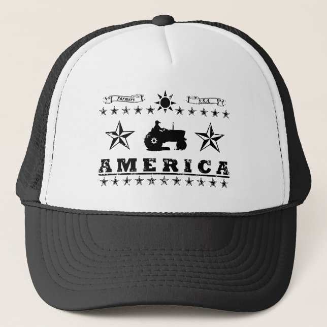 Gorra De Camionero América (Anverso)