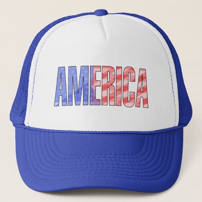 Gorra De Camionero América (Anverso)