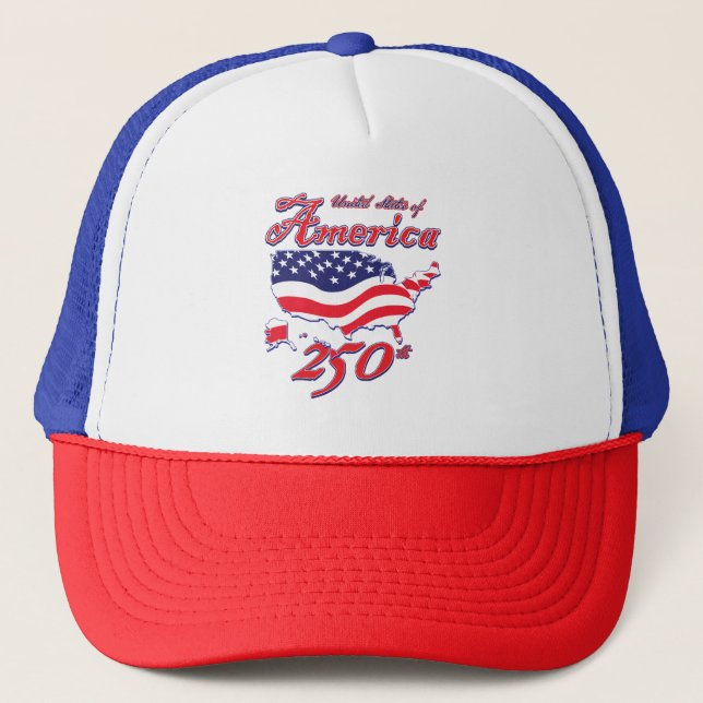 Gorra De Camionero América 250 (Anverso)