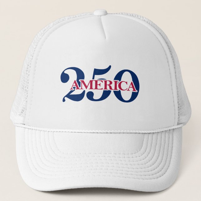 Gorra De Camionero America 250 (Anverso)