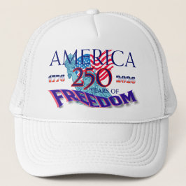 GORRA DE CAMIONERO AMÉRICA 250 AÑOS DE LIBERTAD