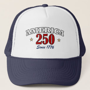 Gorra De Camionero América 250 Desde 1776 Patriótico Cuatro de Julio