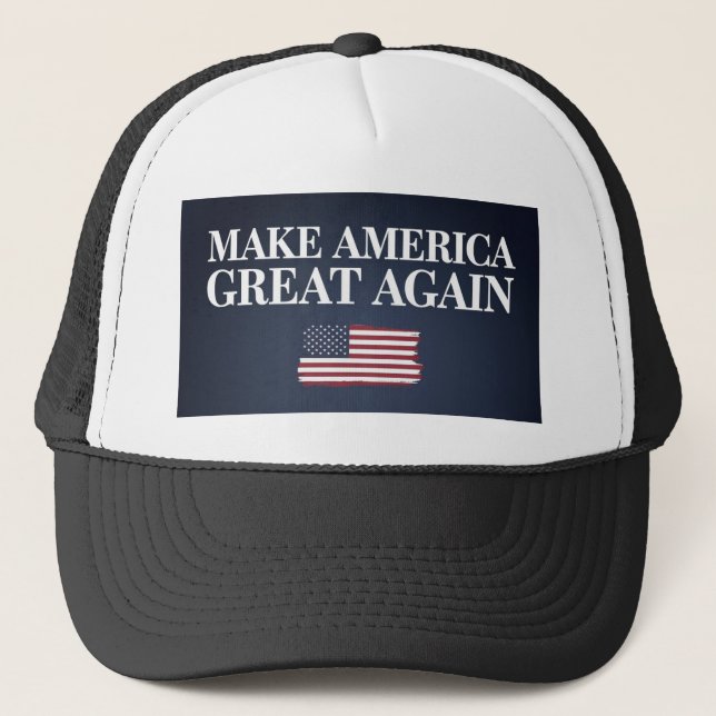 Gorra De Camionero America Cap (Anverso)