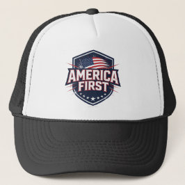 Gorra De Camionero America First - Hat