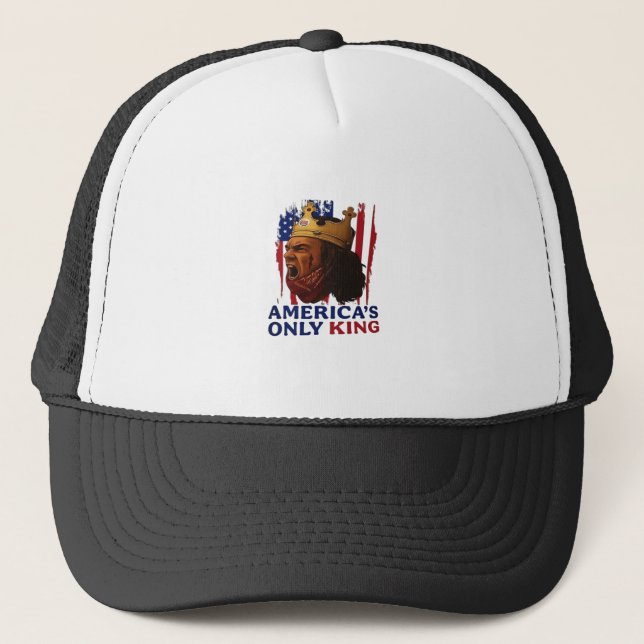 Gorra De Camionero America’s Only King (Anverso)