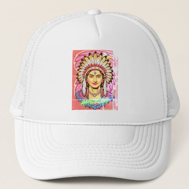 Gorra De Camionero America Women  (Anverso)