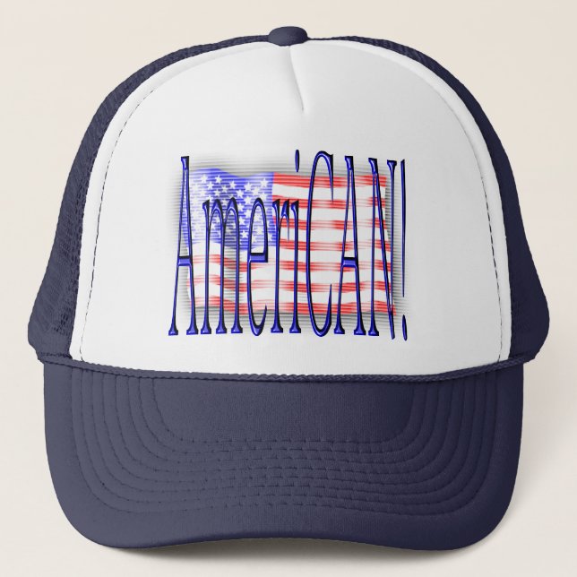Gorra De Camionero ¡AmeriCAN! (Anverso)