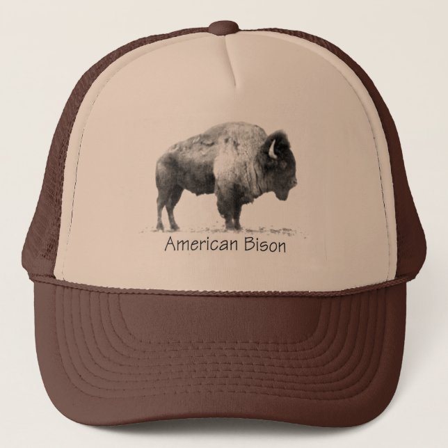 Gorra De Camionero American Bison (Anverso)